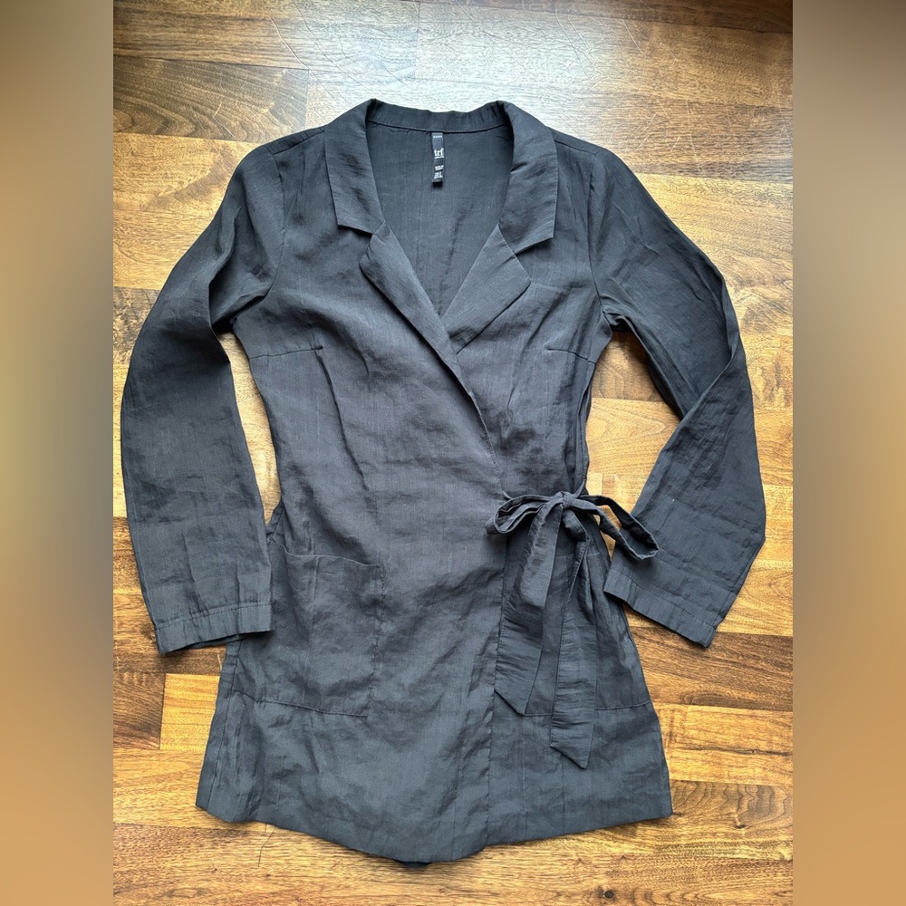 TRF by Zara Black Skort Shirt Dress